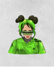 Kepurė Billie Eilish